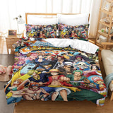 Load image into Gallery viewer, Anime One Piece Bedding Set Duvet Cover Without Filler