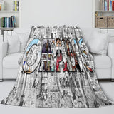 Charger l'image dans la visionneuse de la galerie, Anime One Piece Throw Flannel Pattern Blanket Kids Room Decoration