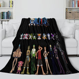 Load image into Gallery viewer, Anime One Piece Throw Flannel  Pattern Blanket Room Decoration