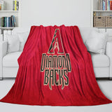 Charger l&#39;image dans la visionneuse de la galerie, Arizona Diamondbacks Blanket Flannel Throw Room Decoration