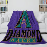 Charger l&#39;image dans la visionneuse de la galerie, Arizona Diamondbacks Blanket Flannel Throw Room Decoration