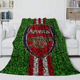 Load image into Gallery viewer, Arsenal Football Club Blanket Flannel Throw Room Decoration