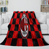 Charger l'image dans la visionneuse de la galerie, Associazione Calcio Milan Blanket Flannel Fleece Room Decoration