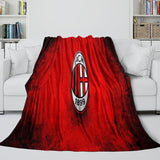 Charger l'image dans la visionneuse de la galerie, Associazione Calcio Milan Blanket Flannel Fleece Room Decoration