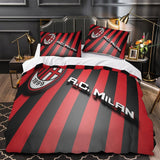 Charger l'image dans la visionneuse de la galerie, Associazione Calcio Milan Duvet Cover Bedding Set Without Filler
