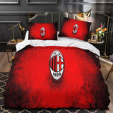 Charger l'image dans la visionneuse de la galerie, Associazione Calcio Milan Duvet Cover Bedding Set Without Filler