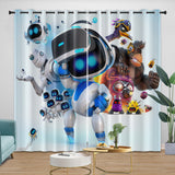 Load image into Gallery viewer, Astro Bot Curtains Blackout Window Drapes Room Decoration