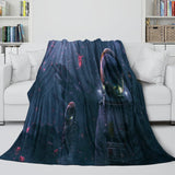 Carica l'immagine nel visualizzatore Galleria, Astronaut Blanket Pattern Flannel Kids Room Throw
