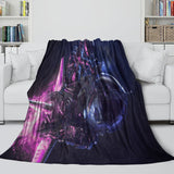 Carica l'immagine nel visualizzatore Galleria, Astronaut Blanket Pattern Flannel Kids Room Throw