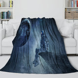 Carica l'immagine nel visualizzatore Galleria, Astronaut Blanket Pattern Flannel Kids Room Throw