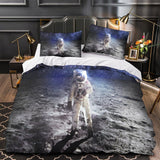 Load image into Gallery viewer, Astronaut Duvet Cover Pattren Bedding Set Without Filler