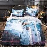 Load image into Gallery viewer, Astronaut Duvet Cover Pattren Bedding Set Without Filler