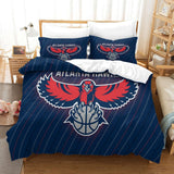 Laden Sie das Bild in den Galerie-Viewer, Atlanta Hawks Bettwäsche-Set, Bettbezug ohne Füllstoff