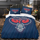 Laden Sie das Bild in den Galerie-Viewer, Atlanta Hawks Bettwäsche-Set, Bettbezug ohne Füllstoff