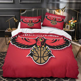 Laden Sie das Bild in den Galerie-Viewer, Atlanta Hawks Bettwäsche-Set, Bettbezug ohne Füllstoff