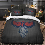 Laden Sie das Bild in den Galerie-Viewer, Atlanta Hawks Bettwäsche-Set, Bettbezug ohne Füllstoff