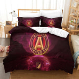 Carica l&#39;immagine nel visualizzatore Galleria, Atlanta United FC Bedding Set Duvet Cover Without Filler