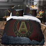 Carica l&#39;immagine nel visualizzatore Galleria, Atlanta United FC Bedding Set Duvet Cover Without Filler