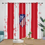 Charger l'image dans la visionneuse de la galerie, Atlético Madrid Curtains Blackout Window Drapes Room Decoration