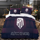 Load image into Gallery viewer, Atlético Madrid Duvet Cover Kids Bedding Set Without Filler