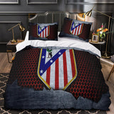 Load image into Gallery viewer, Atlético Madrid Duvet Cover Kids Bedding Set Without Filler