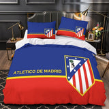 Load image into Gallery viewer, Atlético Madrid Duvet Cover Kids Bedding Set Without Filler