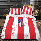 Load image into Gallery viewer, Atlético Madrid Duvet Cover Kids Bedding Set Without Filler