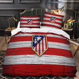 Load image into Gallery viewer, Atlético Madrid Duvet Cover Kids Bedding Set Without Filler