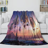 Load image into Gallery viewer, Avatar Fire and Ash Blanket Flannel Throw Room Decoration
