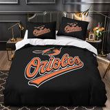 Charger l'image dans la visionneuse de la galerie, Baltimore Orioles Bedding Set Quilt Cover Without Filler