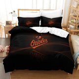 Charger l'image dans la visionneuse de la galerie, Baltimore Orioles Bedding Set Quilt Cover Without Filler