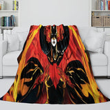 Carica l&#39;immagine nel visualizzatore Galleria, Batwoman Blanket Flannel Throw Kids Room Decoration