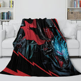 Carica l&#39;immagine nel visualizzatore Galleria, Batwoman Blanket Flannel Throw Kids Room Decoration