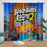 Load image into Gallery viewer, Beach Buggy Racing Curtains Blackout Window Drapes