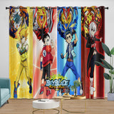 Laden Sie das Bild in den Galerie-Viewer, BeyBlade Burst Curtains Blackout Window Drapes Kids Room Decoration