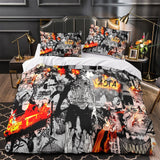 Load image into Gallery viewer, Black Clover Bedding Set Pattern Quilt Duvet Cover Without Filler