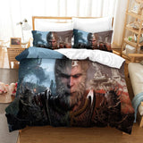 Carica l&#39;immagine nel visualizzatore Galleria, Black Myth Wukong Bedding Set Pattern Quilt Cover Without Filler