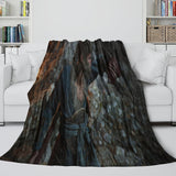 Carica l&#39;immagine nel visualizzatore Galleria, Black Myth Wukong Blanket Flannel Fleece Throw Room Decoration