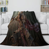 Carica l&#39;immagine nel visualizzatore Galleria, Black Myth Wukong Blanket Flannel Fleece Throw Room Decoration