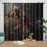 Laden Sie das Bild in den Galerie-Viewer, Black Myth Wukong Vorhänge Blackout Fenster Vorhänge Raumdekoration