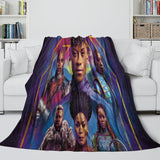 Load image into Gallery viewer, Black Panther Wakanda Forever Blanket Flannel Throw