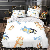Load image into Gallery viewer, Bluey Duvet Cover Kids Bedding Set Without Filler Room Decoration