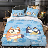 Load image into Gallery viewer, Bluey Duvet Cover Kids Bedding Set Without Filler Room Decoration