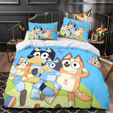 Carica l'immagine nel visualizzatore Galleria, Bluey Duvet Cover Pattern Bedding Set Without Filler