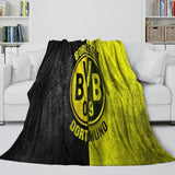 Charger l'image dans la visionneuse de la galerie, Borussia Dortmund Blanket Flannel Fleece Room Decoration