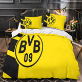 Load image into Gallery viewer, Borussia Dortmund Duvet Cover Kids Bedding Set Without Filler