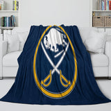 Laden Sie das Bild in den Galerie-Viewer, Buffalo Sabres Blanket Flannel Throw Kids Room Decoration