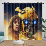 Load image into Gallery viewer, Bumblebee Curtains Pattern Blackout Window Drapes Room Decoration