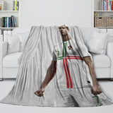 Load image into Gallery viewer, CR7 Cristiano Ronaldo Blanket Flannel Throw Room Decoration