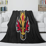 Load image into Gallery viewer, Calgary Flames Blanket Flannel Throw Kids Room Decoration